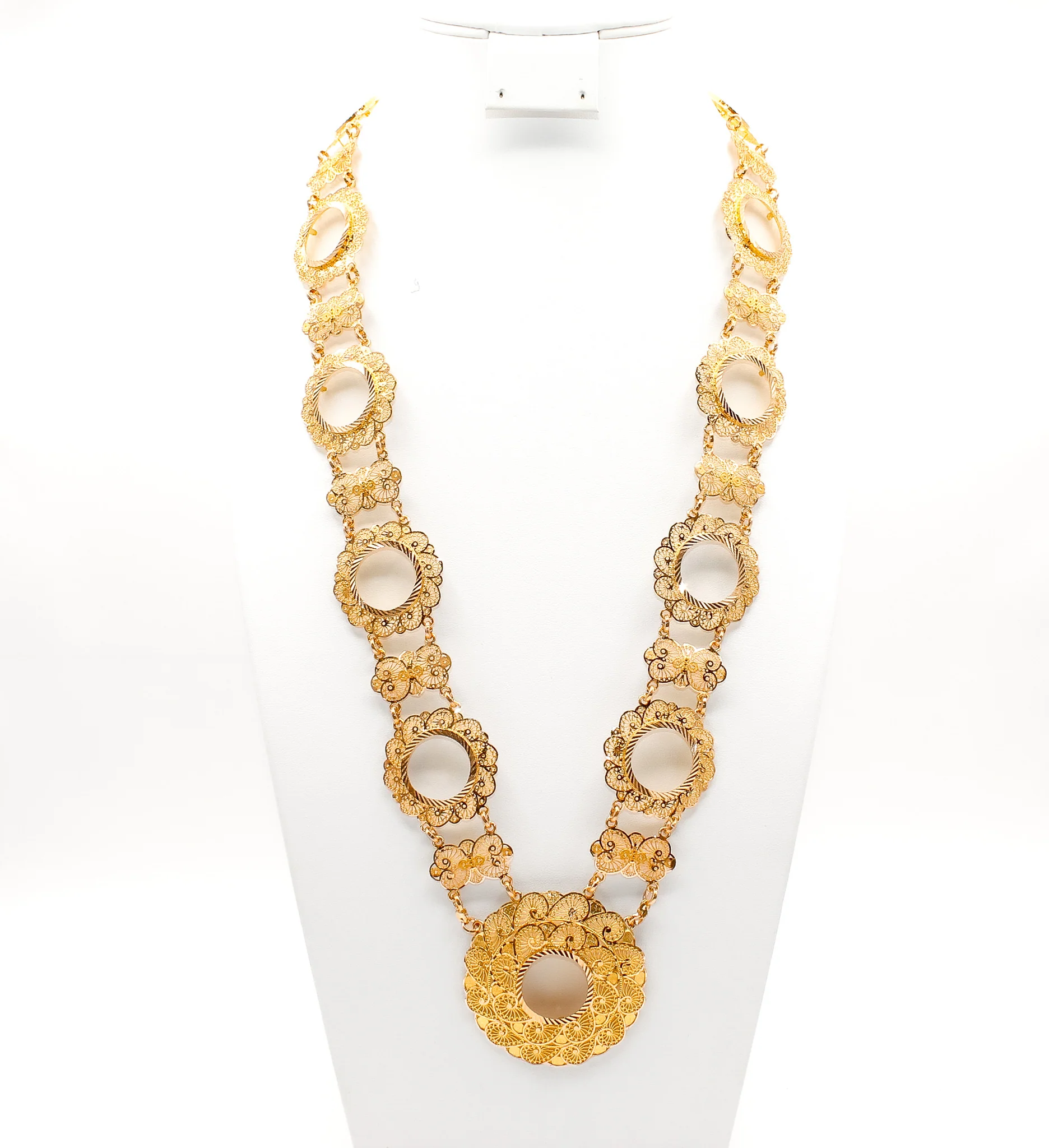 21K Gold 11 Coin Kladah Necklace