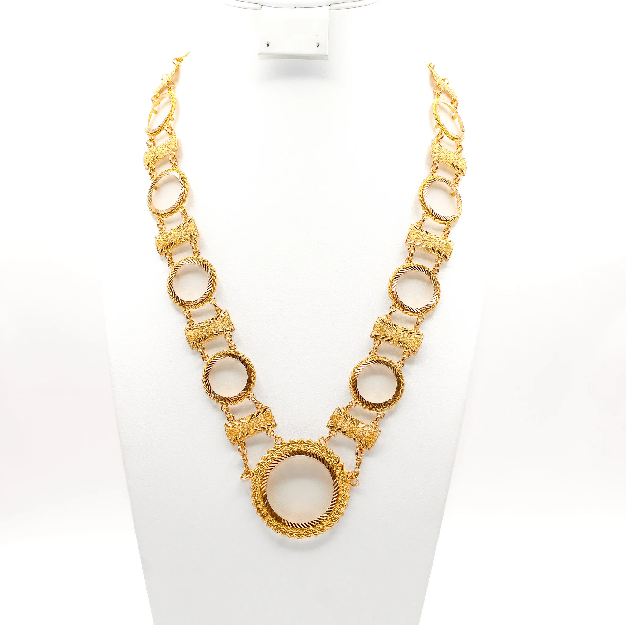 21K Gold 11 Coin Kladah Necklace