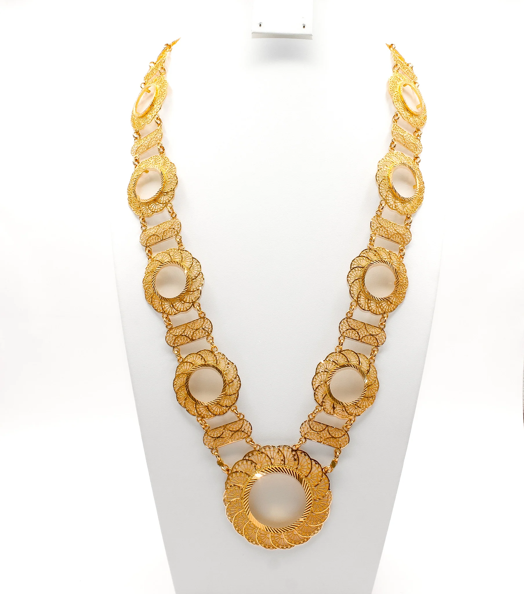 21K Gold 11 Coin Kladah Necklace