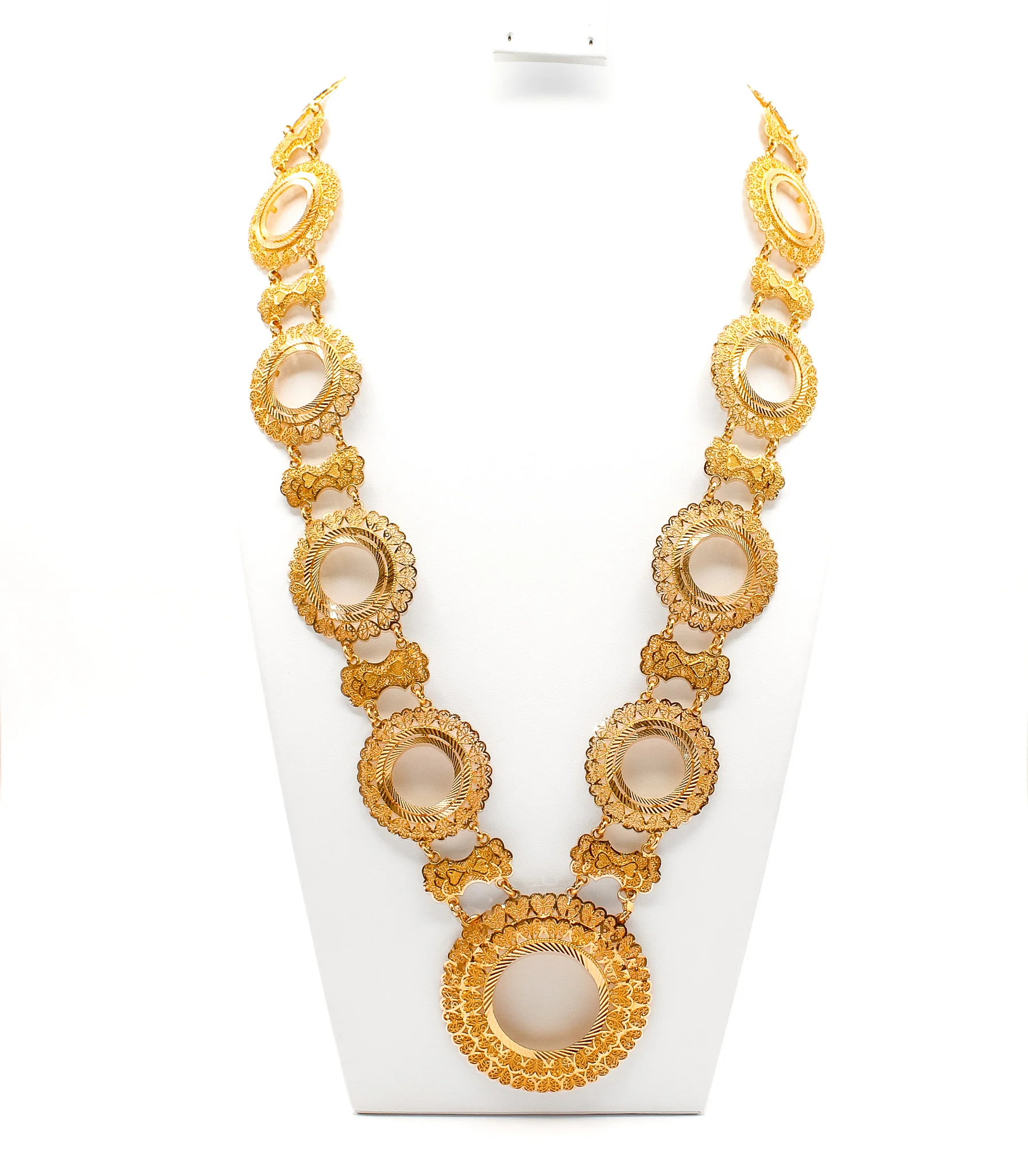 21K Gold 11 Coin Kladah Necklace