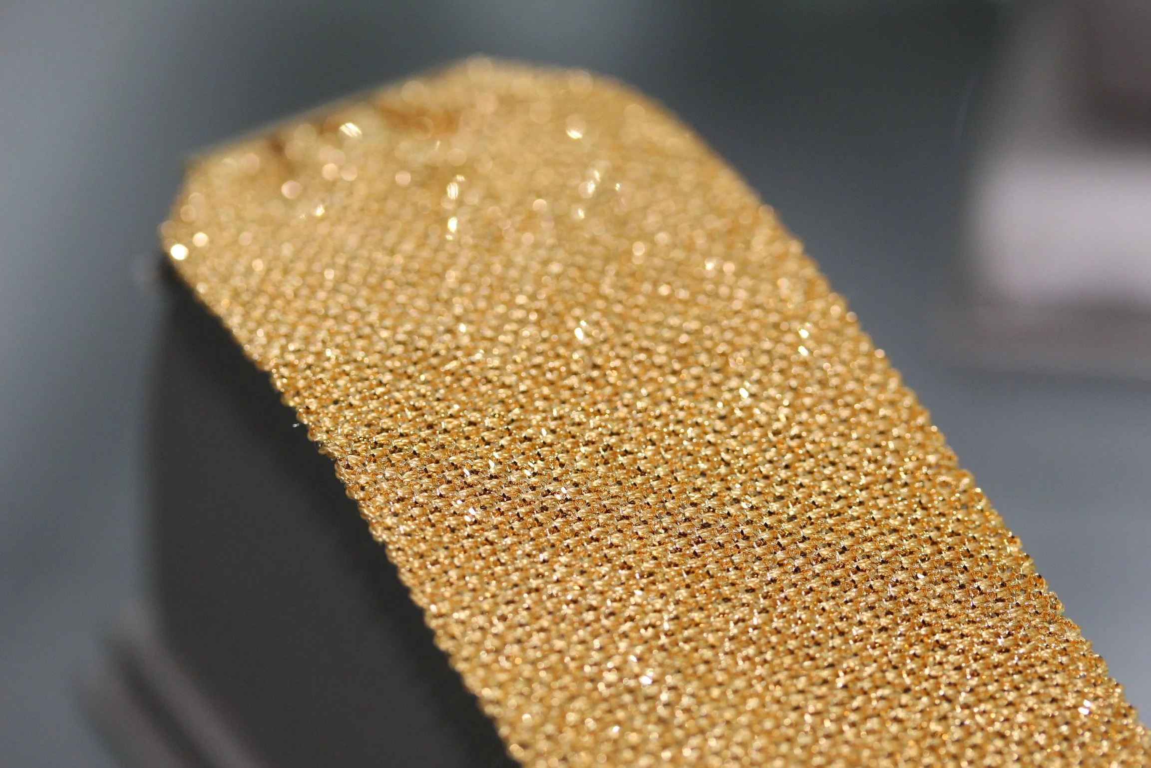 21K Gold Scarf Bracelet