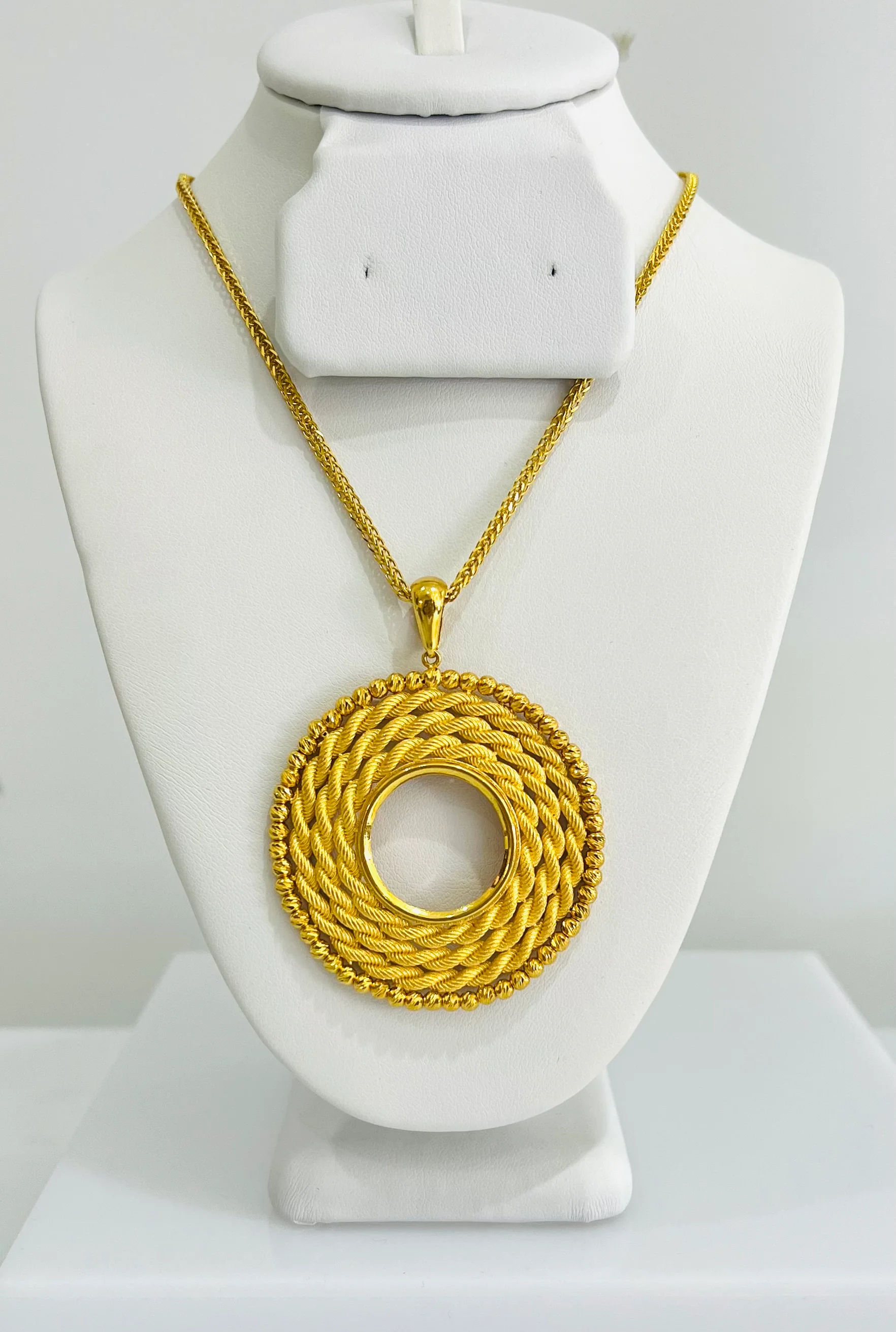 21K Gold Coin Frame