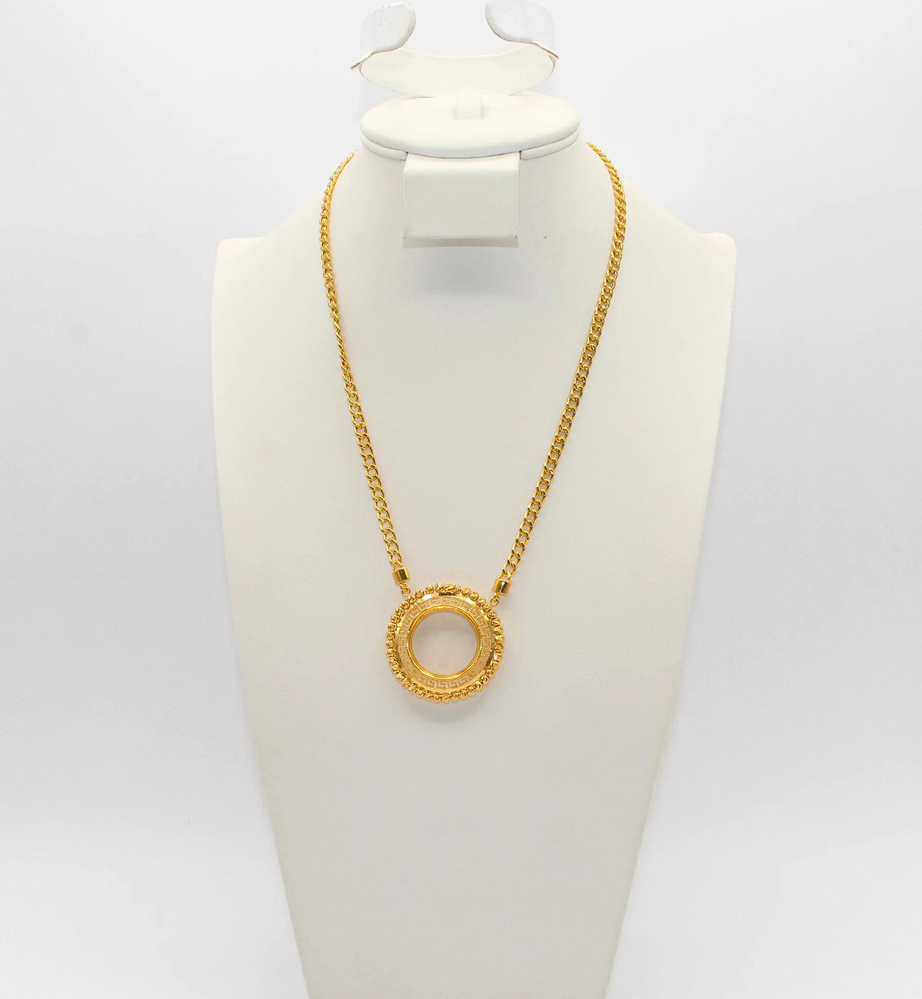21K Gold Coin Necklace
