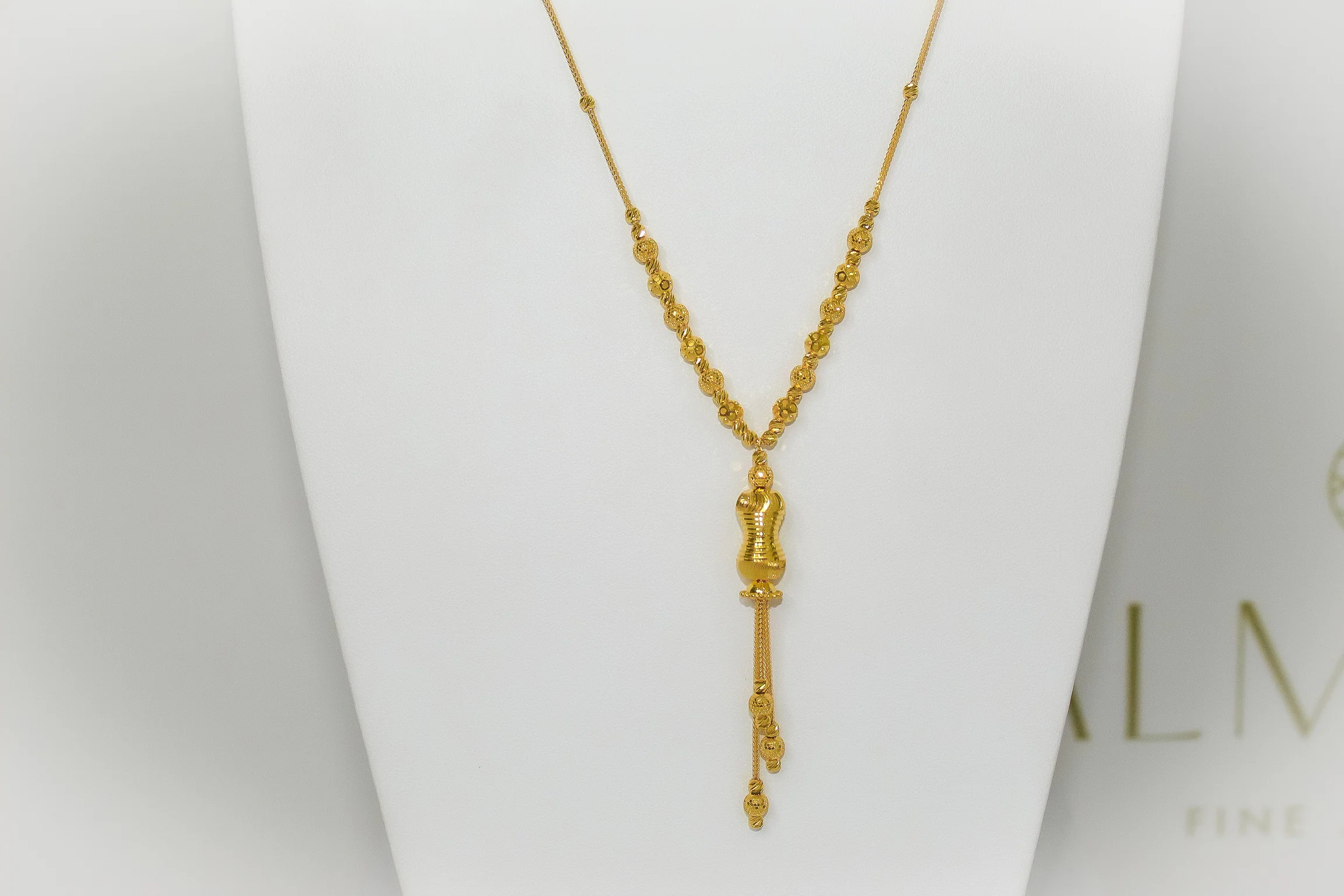21K Gold Delicate Necklace - Image 2