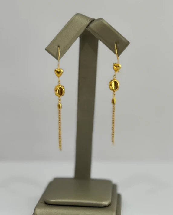21K Gold Earrings