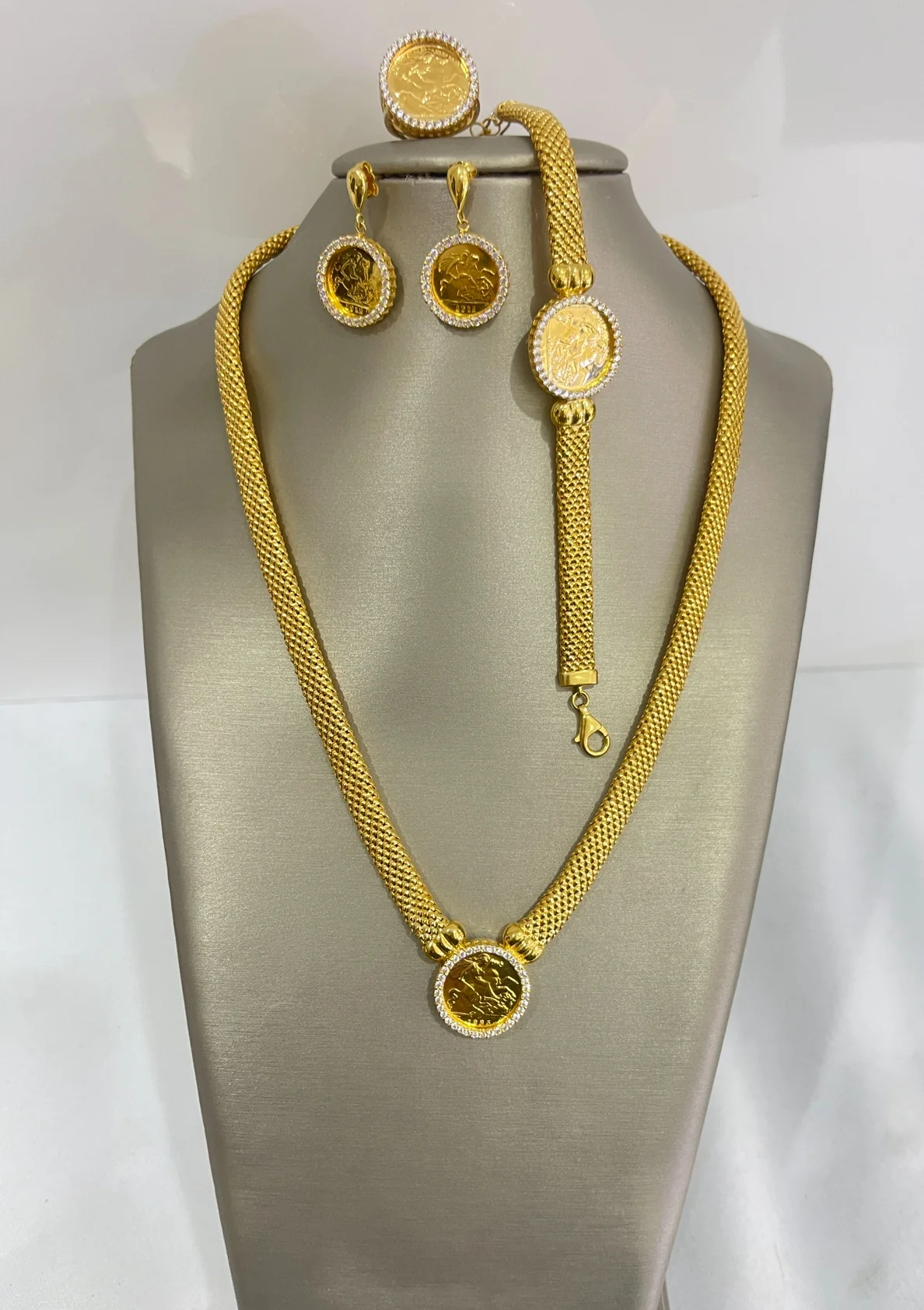 21K Gold Himo Coin Set