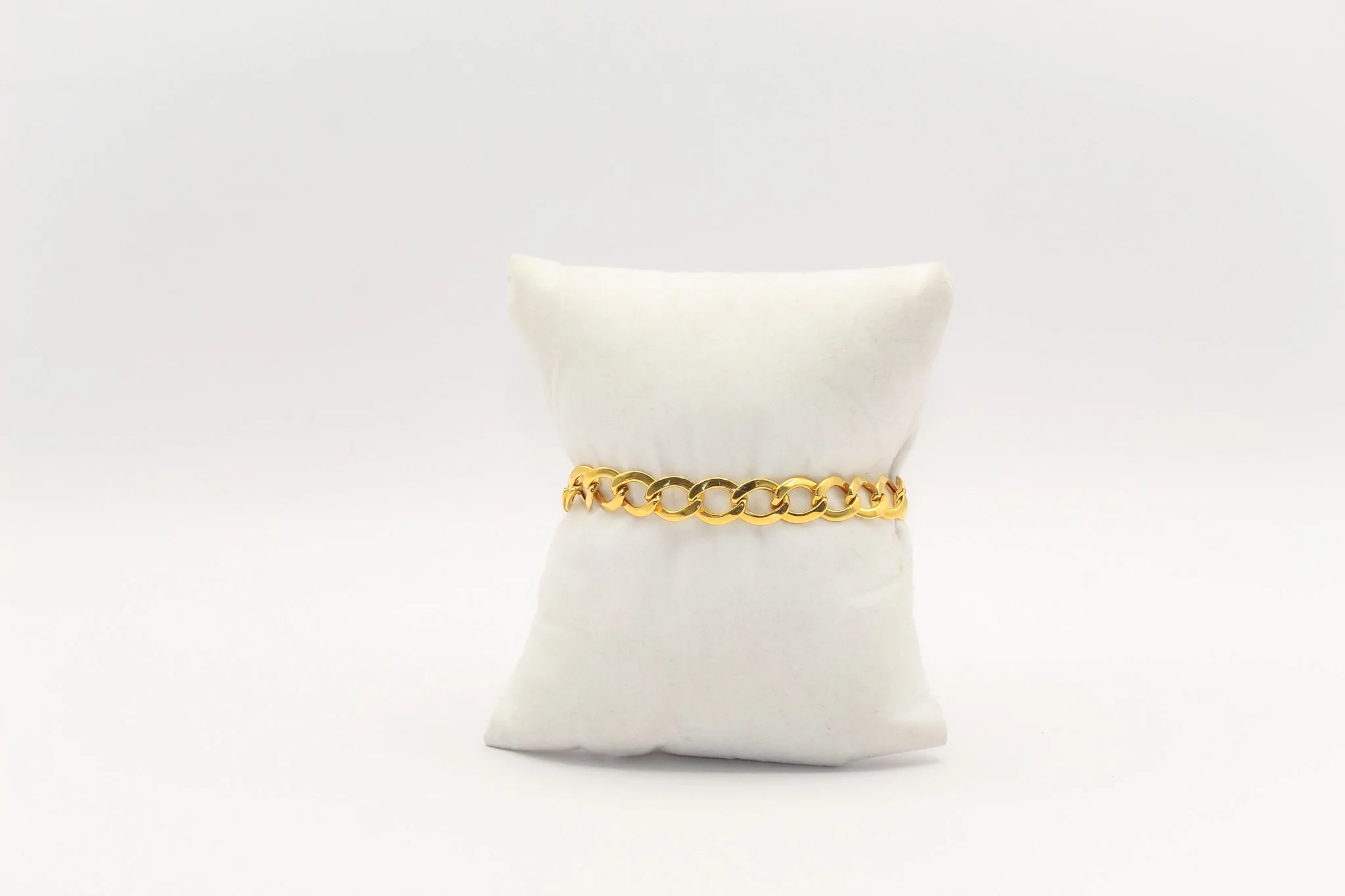 21K Gold Link Bracelet