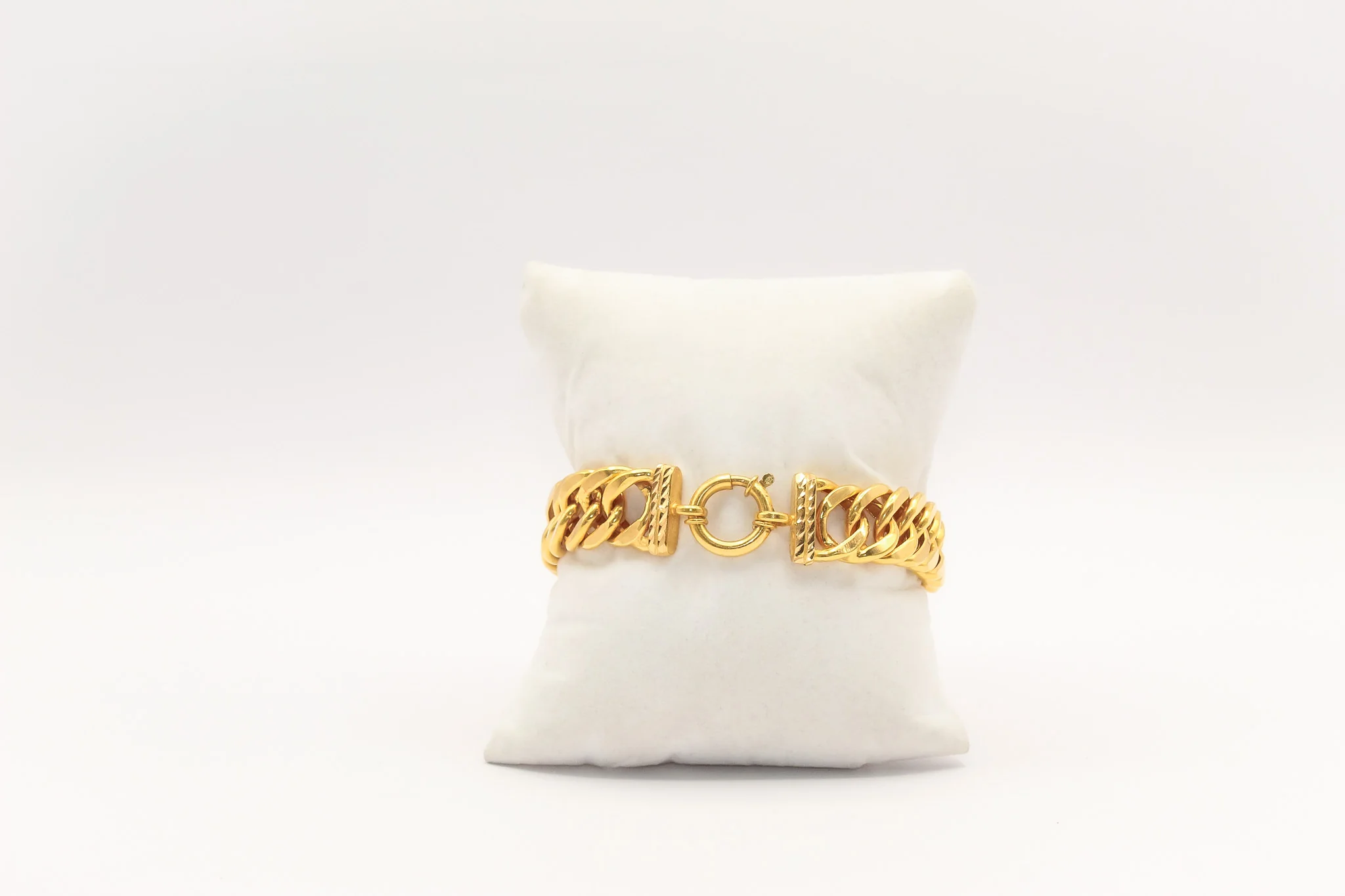 21K Gold Link Bracelet