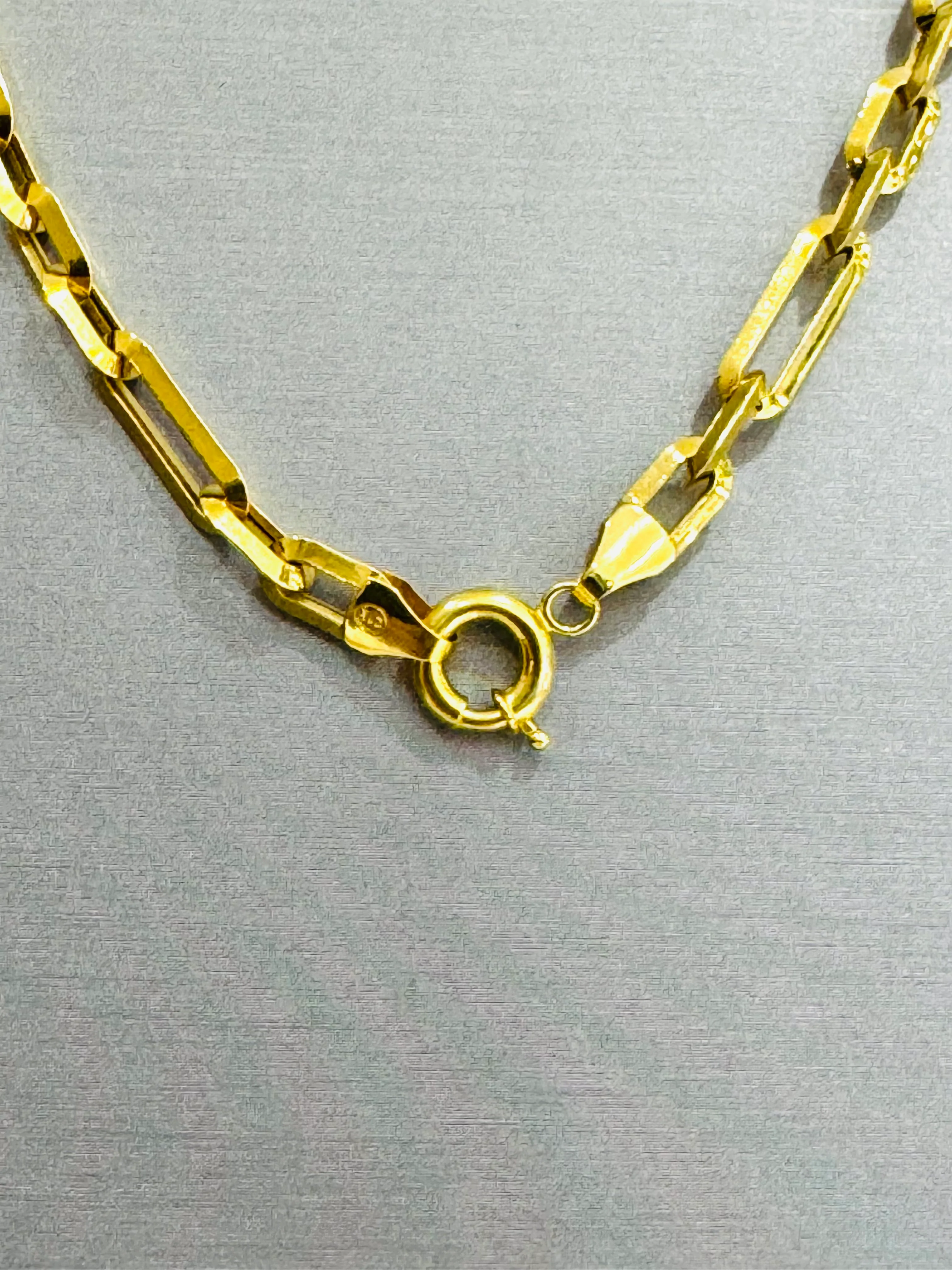 21K Gold Link Chain - Image 2