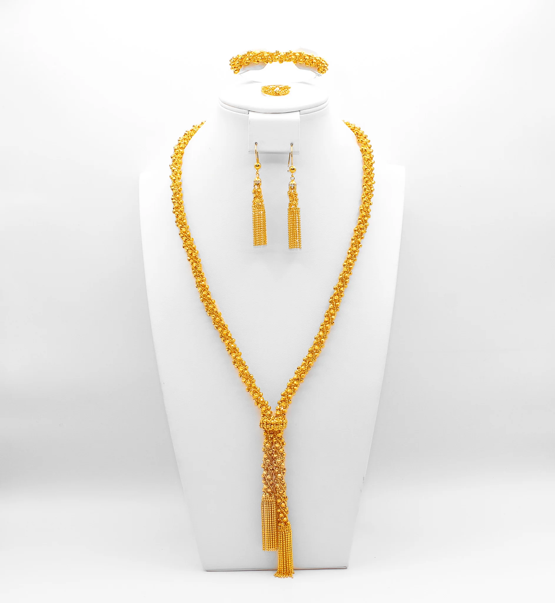 21K Gold Bold Shall Set