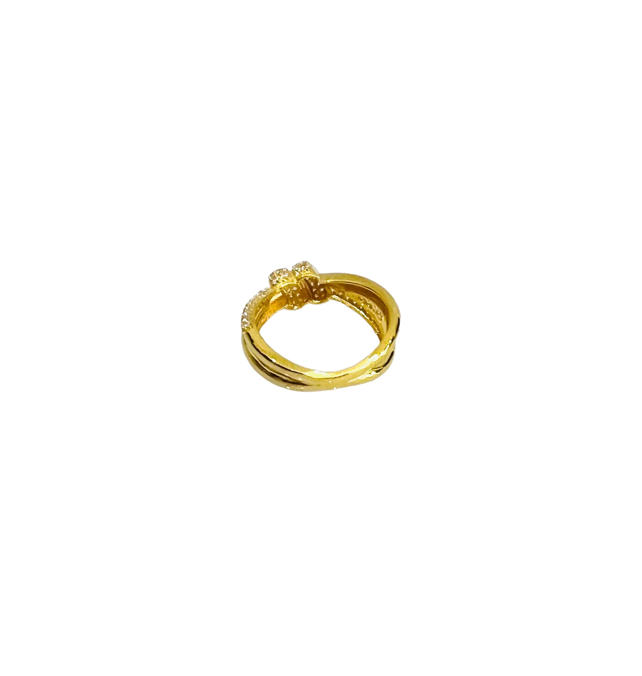 21K Gold Knot Ring - Image 3