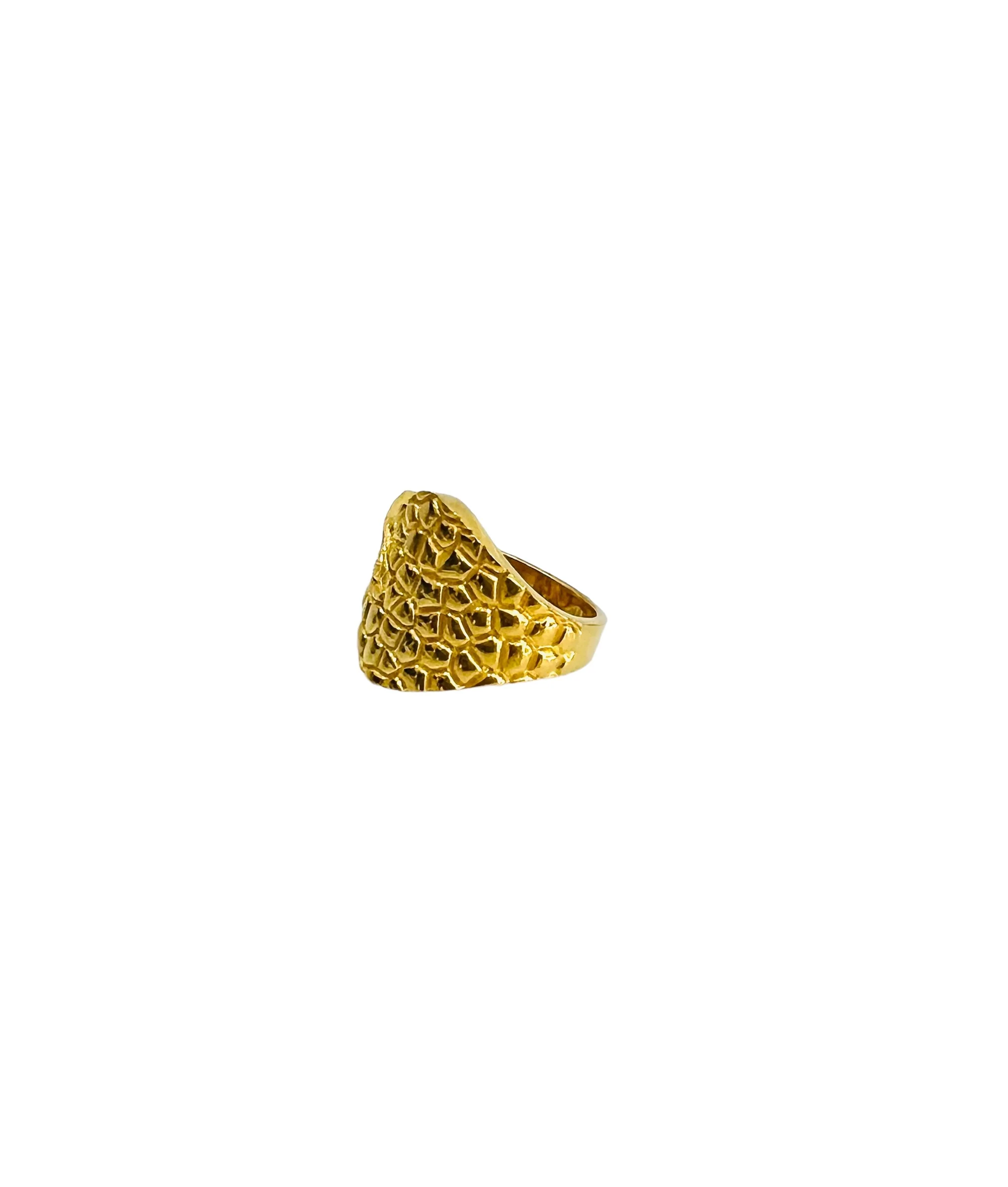 21K Gold Nugget Ring - Image 2
