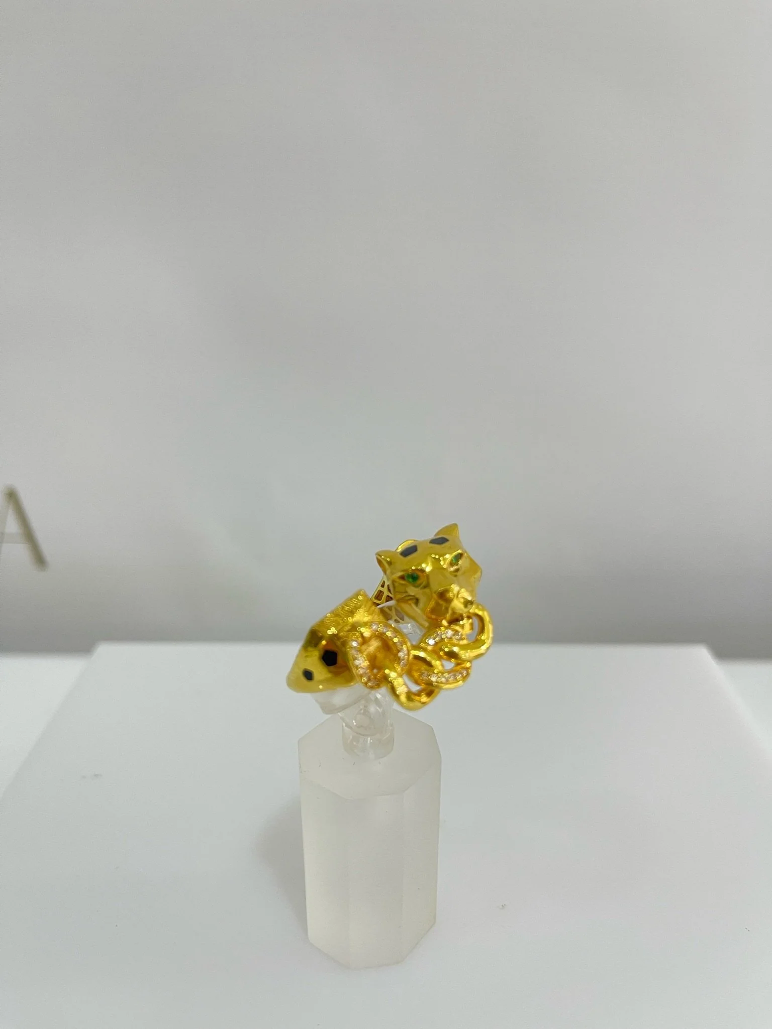21K Panther Ring