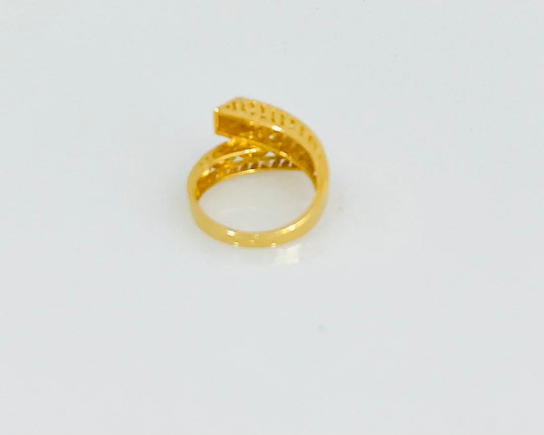 21K Gold Rope Ring - Image 3