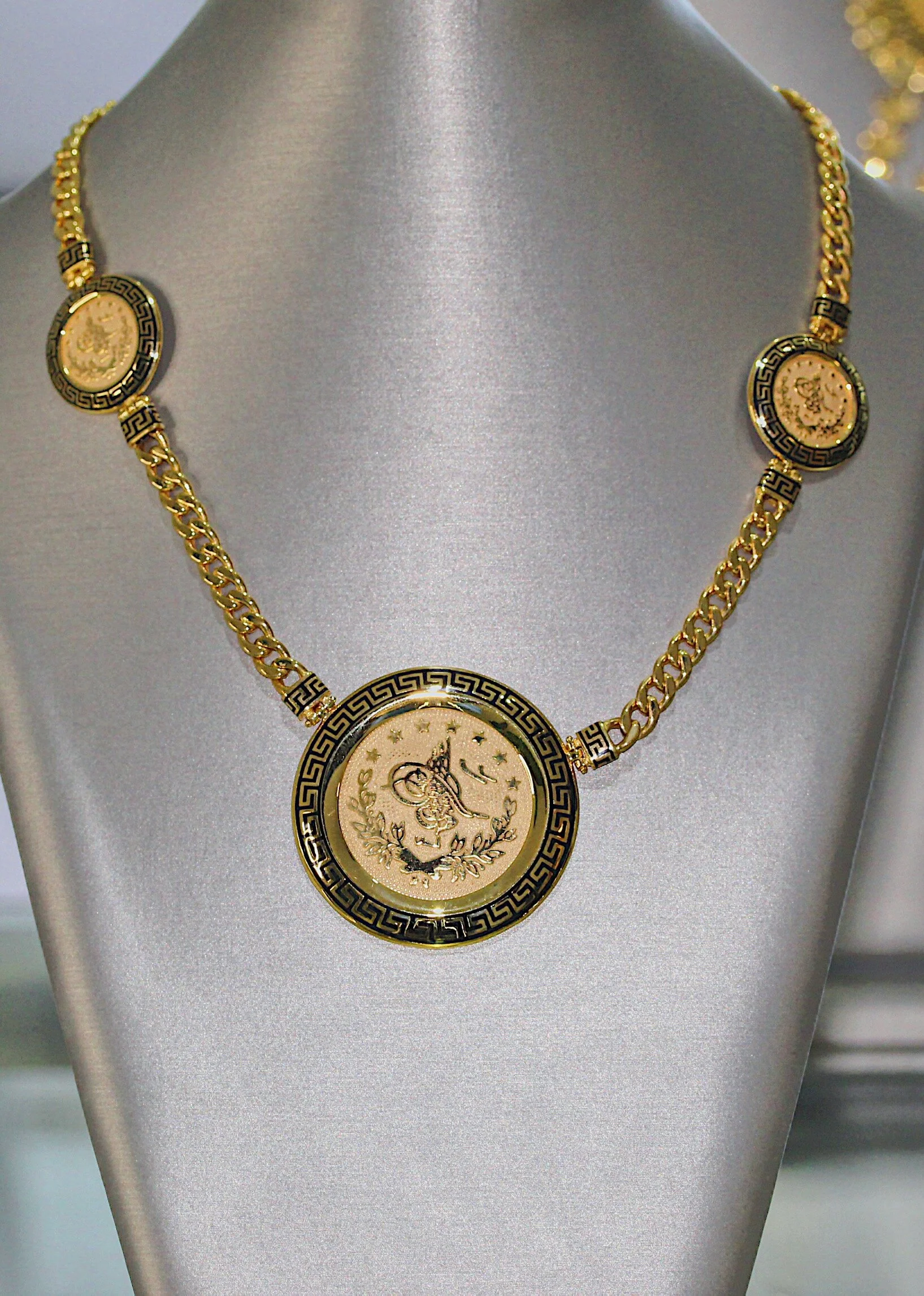 21K Gold Turkish Coin Set