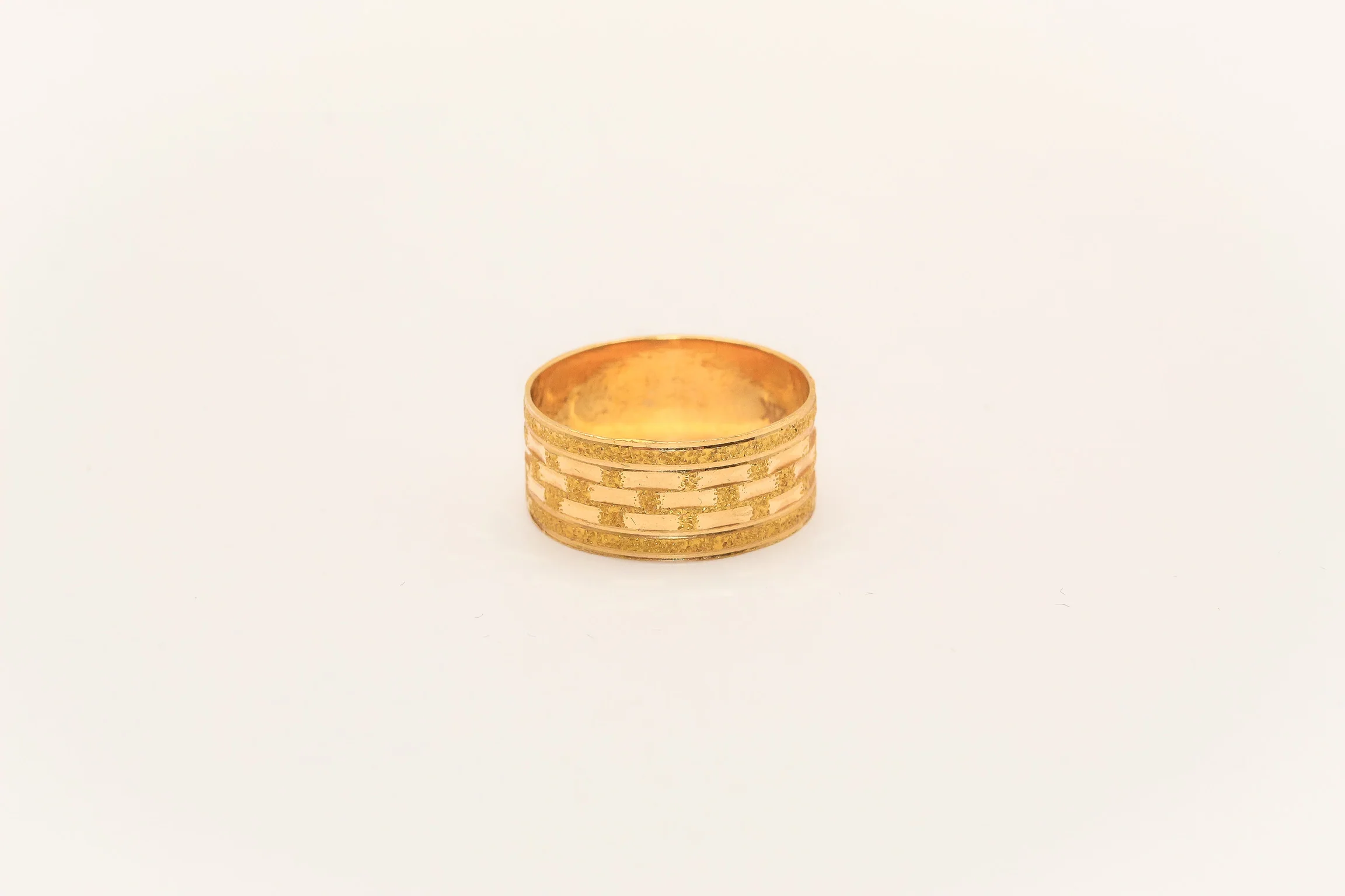 21K Gold Wide Band