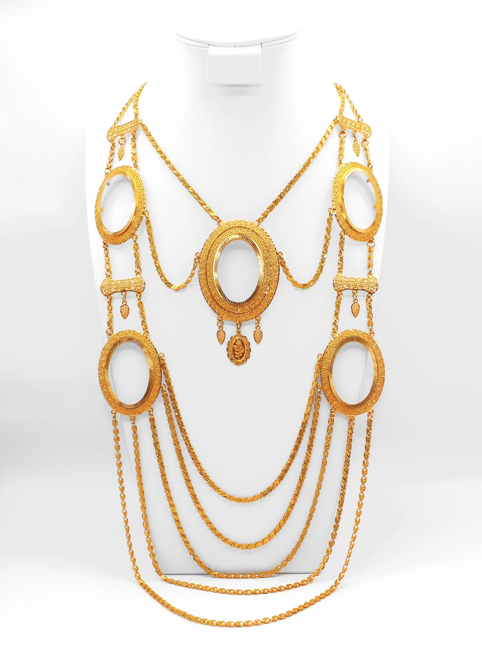 21K Gold Ounsa Kladah Necklace