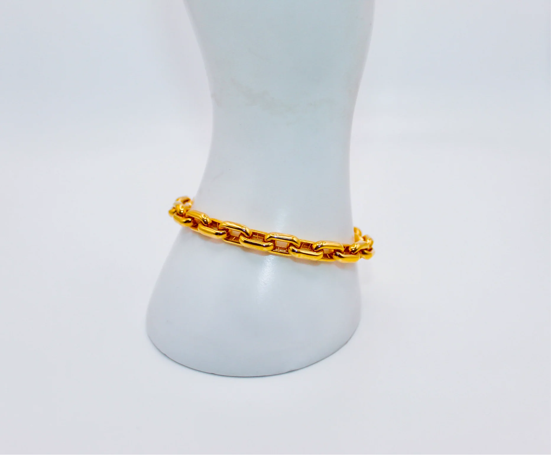 21K Gold Link Bracelet
